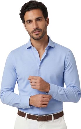 HUGO BOSS business overhemd Boss Black lichtblauw