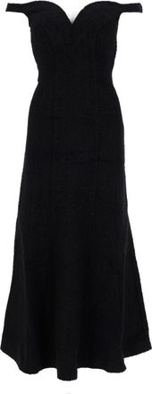 Self Portrait Boucle Midi Dress