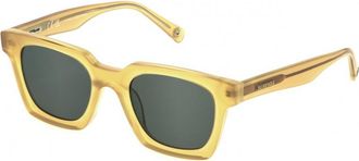 Sting Womens SST476-4909UY SST476 49 4909UY Sunglasses - Mustard - One Size