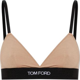 Tom Ford Modal Signature Bra - Dames - BHs - Beige - L - Ondergoed