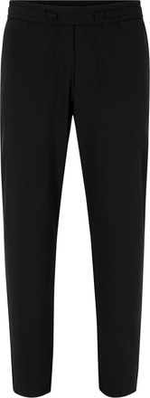 HUGO BOSS Mens Shinobi Solid Patterned Straight Joggers in Black - Size 34W/32L