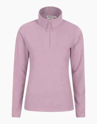 Mountain Warehouse Womens Mountain Warehouse Womens/Ladies Camber II Fleece Top - Pink - Size: 18/16