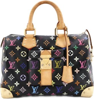 Louis Vuitton Speedy Handbag Monogram Multicolor 30 satchel - Zwart