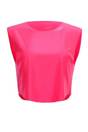 Winshape Crop-Top WINSHAPE AET115, Damen, Gr. XXL, pink (neon pink), 80% Polyester, 20% Elasthan, Rundhals, Tops Crop-Top, Cropped Functional Light