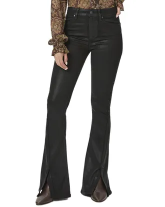 Paige Paige Black Fog Luxe Coating Jean