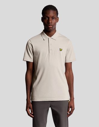 Lyle & Scott Lyle And Scott Mens Sports Polo Shirt - Grey - Size: 42