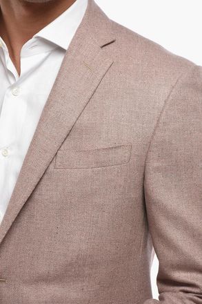 Corneliani Blazer in Misto Seta ACADEMY con Tasche ad Aletta Corneliani