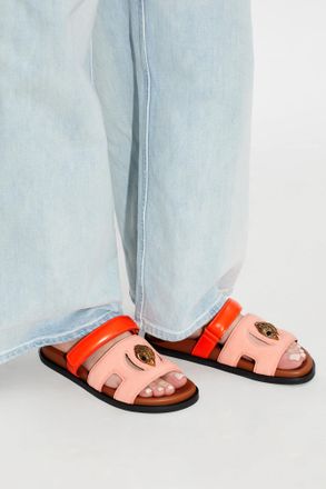 Kurt Geiger Eagle Cut Out Slides, Womens, Multicolour