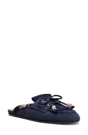 Stuart Weitzman Majorca Tinsley Mule in Nice Blue at Nordstrom, Size 7.5
