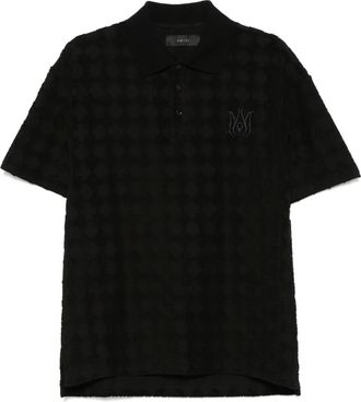 Amiri MA Quad polo shirt - Black