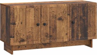 vidaXL Mueble De Tv 99 X 34,5 X 50 Cm Madera Envejecida Vidaxl