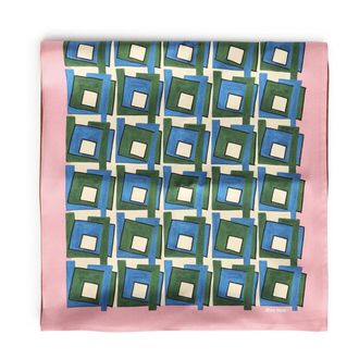 Miu Miu Winter Scarves - female - Miu Miu - Silk Scarves - Multicolor - ONE SIZE - Accessories