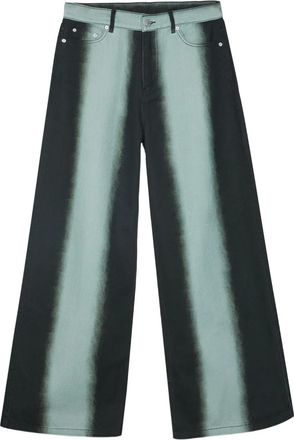 Camperlab dip-dye denim trousers - unisex - Fabric/Organic Cotton - 26 - Black