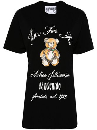 Moschino Teddy Bear T-shirt - Black