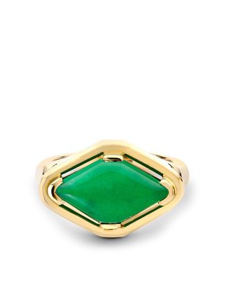 Pragnell 18kt yellow gold Contemporary Jadeite ring