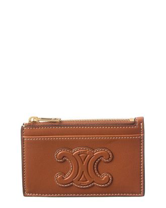 Celine Zipped Leather Card Holder