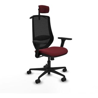 Piqueras y Crespo Piqueras Y Crespo Mardos Silla De Oficina Granate
