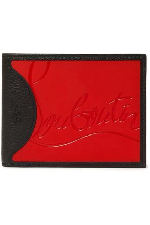 Christian Louboutin Logo-Debossed Leather and PU Billfold Wallet