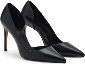 Mango Audrey Half dOrsay Pump in Black at Nordstrom Rack, Size 9.5Us / 41Eu