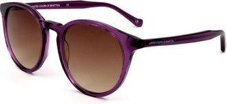 Benetton 5020 256 Womens Sunglasses Purple Size 50
