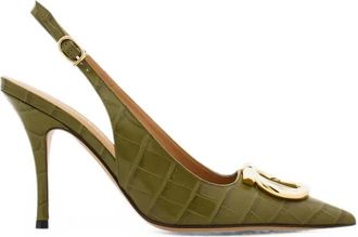 Ferragamo Mujer, Zapatos, Verde, Talla: 35 1/2 EU