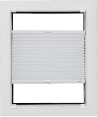 Sunlines Plissee »Budget Crepe« Lichtschutz ohne Bohren verspannt Haftfix, glatt