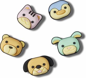 Crocs Set van 5 Jibbitz 3D Animal Friends