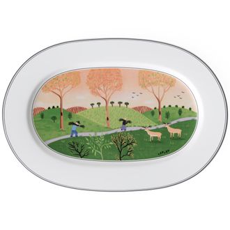 Villeroy & Boch Design Naif Oval Platter in None at Nordstrom
