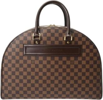 Louis Vuitton Pre-owned Weekend Bags, female, Brown, Size: ONE SIZE Pre-owned Vintage Weekend Bag