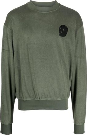 Youths in Balaclava Logo Sweatshirt Knit - Heren - Sweatshirts - Groen - S - Katoen - Hoodies & sweatvesten