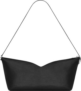 Saint Laurent Mens Le Tuc Shoulder Bag Black Goya Leather