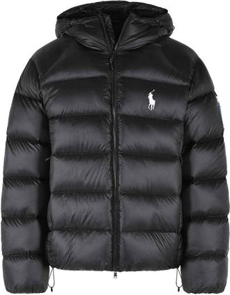 Polo Ralph Lauren Black Nylon Bomber Jacket