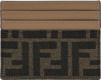 Fendi Wallets & Cardholders, female, Multicolor, Size: ONE SIZE Baguette Card Case