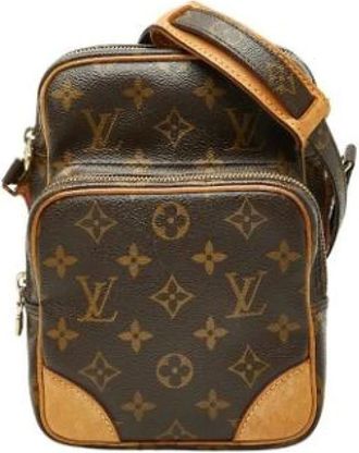 Louis Vuitton Pre-owned Cross Body Bags, female, Brown, Size: ONE SIZE Pre-owned Vintage Shoulder Bag