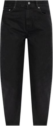 Ganni Washed Black Stary Jeans - Dames - Loose Fit Jeans - Zwart - W31 - Jeans