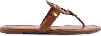 Tory Burch Miller Leather Thong Sandals-Donna