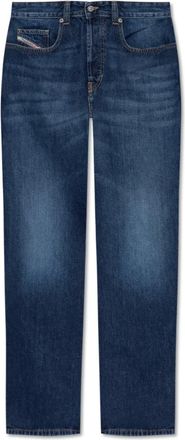 Diesel Jeasny 2001 D-Macro - Heren - Regular Fit Jeans - Blauw - W31 L30 - Katoen - Jeans