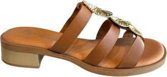 Eric Michael Womens Inka Sandal In Tan