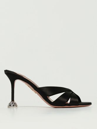 Aquazzura Heeled Sandal AQUAZZURA Woman color Black