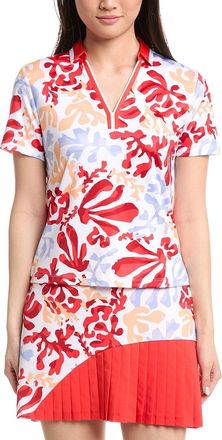 Callaway Summer Abstract Floral Top