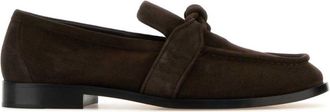 Bottega Veneta Brown Suede Loafers