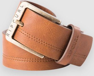Rip Curl Double Stitch Pu Cintur&oacute;n marr&oacute;n