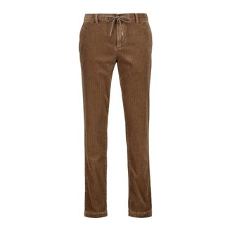 Alberto Pantaloni Jump Slim-fit - - Trousers - Uomo - Marrone - W35 L32