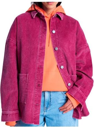 Roxy Kick Back Washed Cord Hemd f&uuml;r Damen | rosa