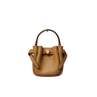 Tory Burch Tory Burch, Keyrings, female, Brown, Size: ONE SIZE Romy Bucket Bag Charm