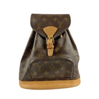 Louis Vuitton Pre-owned Backpacks, female, Brown, Size: ONE SIZE Pre-owned Canvas louis-vuitton-bags