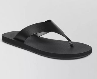The Row ginza flat sole open toe slides