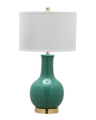 Safavieh Emerald 27.5In Ceramic Paris Lamp