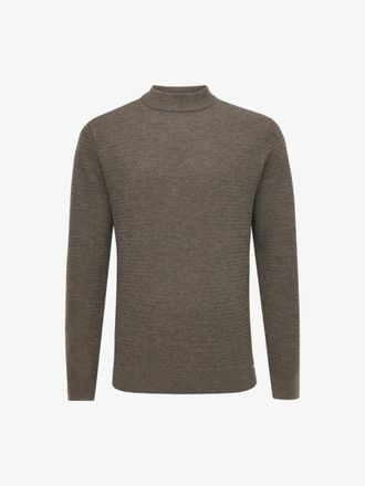 Gentiluomo Structured Turtleneck | Bruin