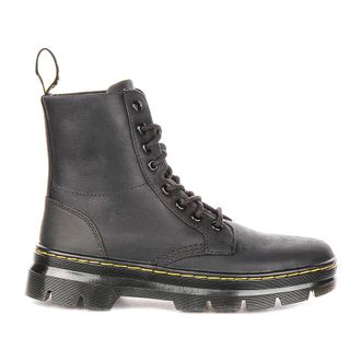 Dr. Martens Lace-up Boots, unisex, Black, Size: 5 US Combs Leather Ankle Boots